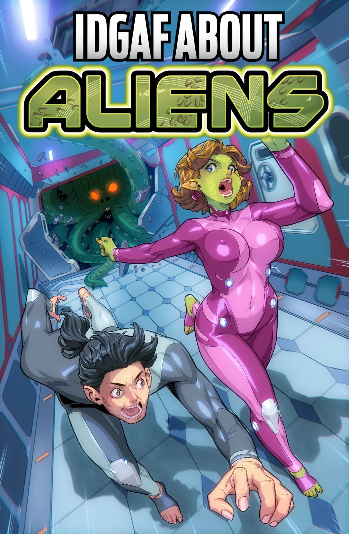 IDGAF About Aliens #3 - Indie Sci-Fi Comedy Comic Book (32 Pages)