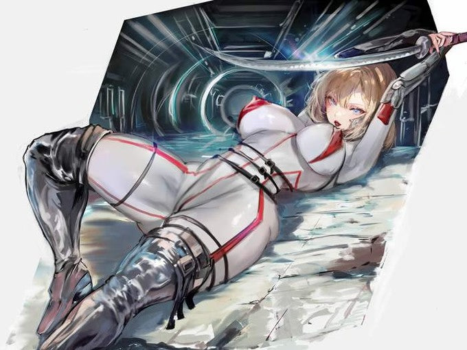 Cyborg GF #2 Miyunochii 6" x 9" Art Print
