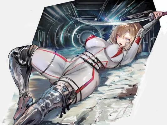 Cyborg GF #2 Miyunochii 6" x 9" Art Print